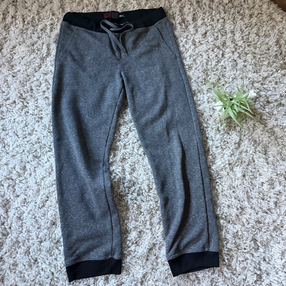 Comfortable Tony Hawk Black and Gray mens stretchy casual comfy Joggers with a b
